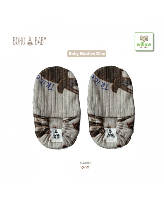 BOHOPANNA BABY BOOTIES DINO 0-1Y